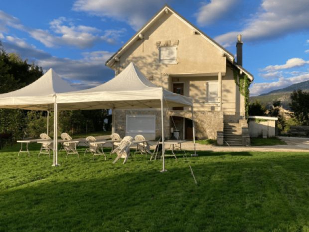 Extérieur du centre de vacances Les Campanules à Villard