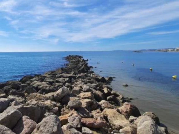 Vue mer à Palavas les Flots, à proximité de notre centre de vacances qui héberge des jeunes en colo