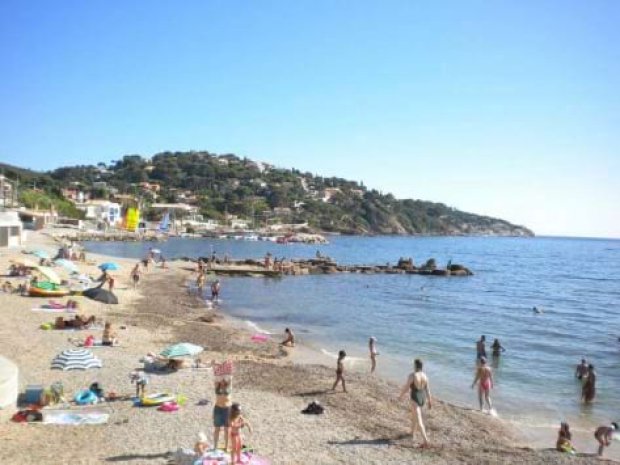 Plage du Pradet durant la colonie de vacances