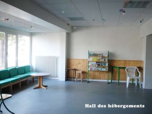 Hall des hébergements du centre de Retournac 