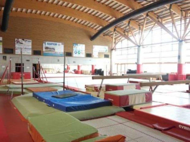 Gymnase du centre de colonie de vacances en Auvergne