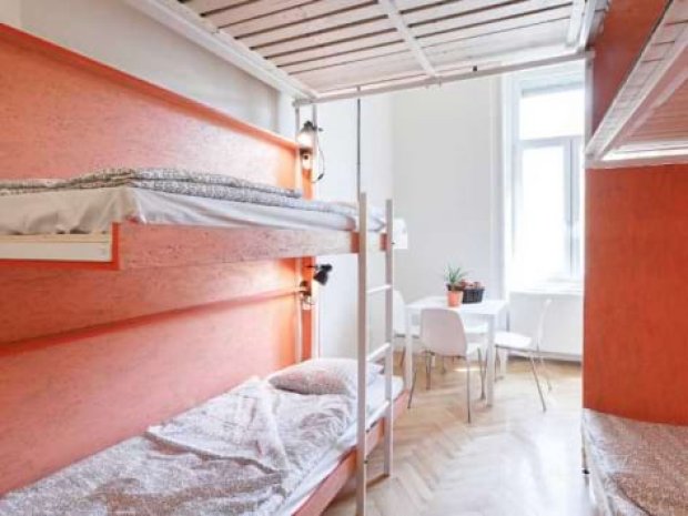 Chambre des ados en colonie de vacances à Budapest