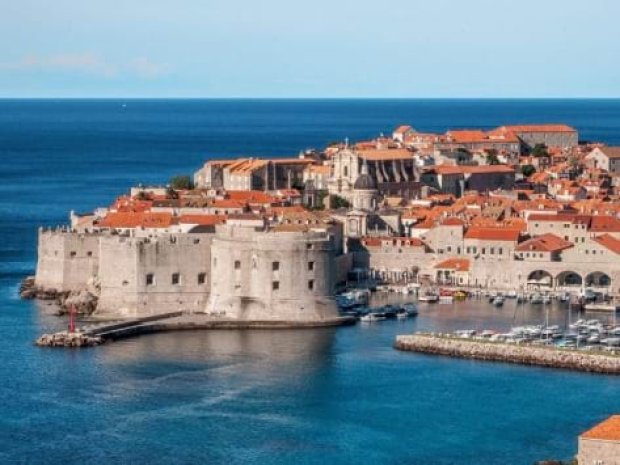 Ville de Dubrovniq en Croatie