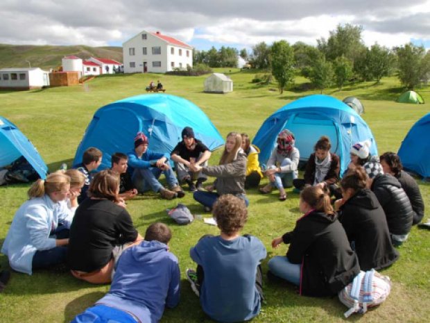 Camping en colonie de vacances en Islande pour ados