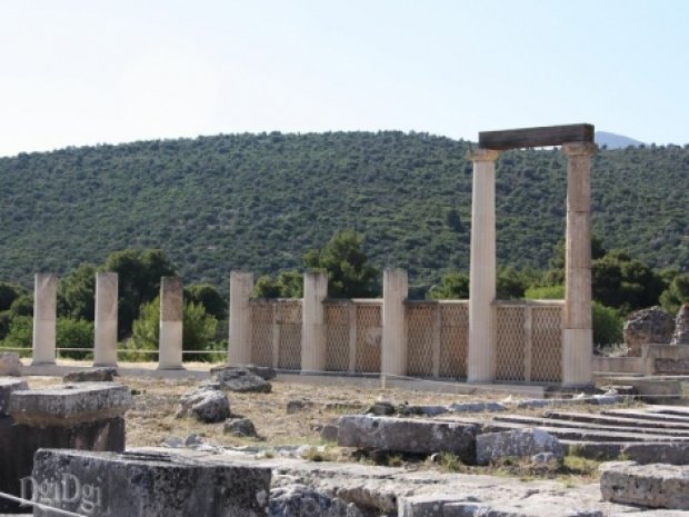 Visite du stade d'Épidaure en colonie de vacances ou séjour scolaire en Grèce