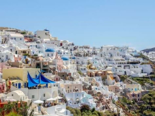 Village typique de la Grèce 