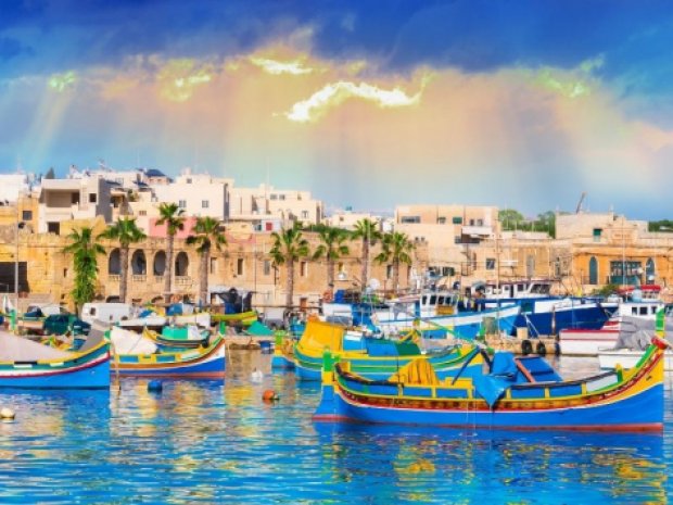 Ville de Pêcheur de Malte