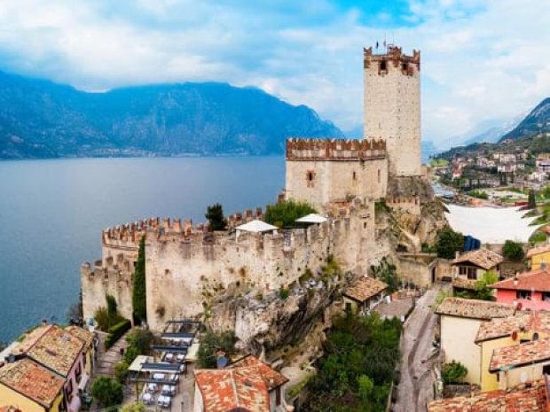 Paysage de Verone en Italie en colonie de vacances