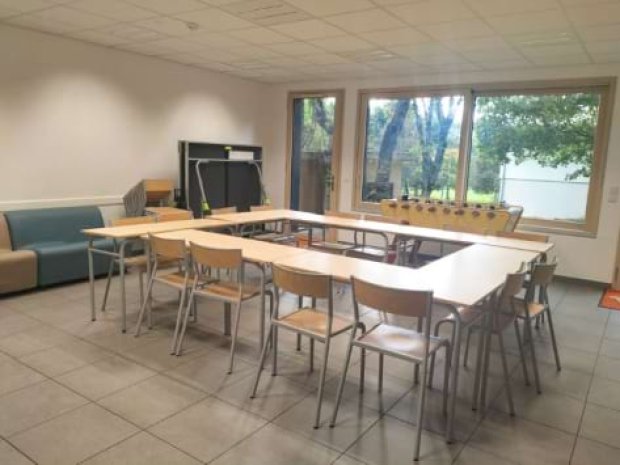 Salle en intérieur centre de la Chaudane à Hauteluce