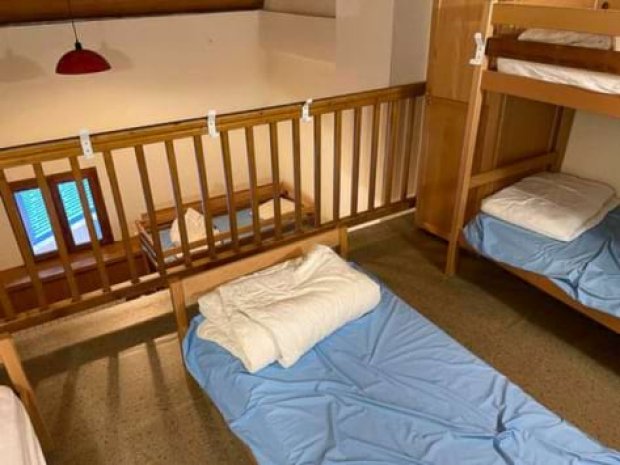 Chambre en colo de vacances dans le centre de la Chaudane à Hauteluce