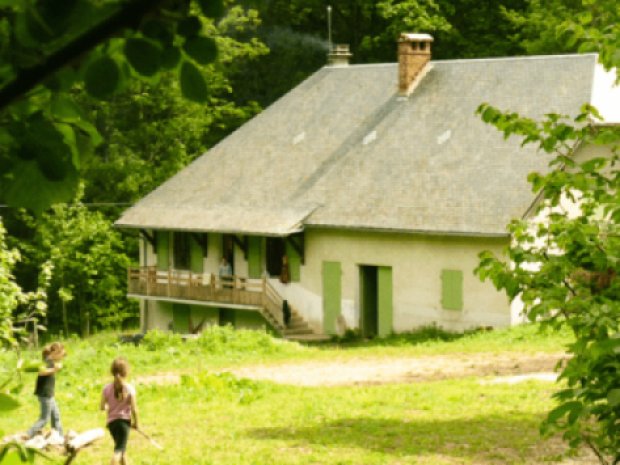 Refuge d'Esparron qui accueille des jeunes en colonie de vacances cet été dans le Vercors 