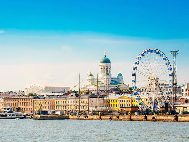 Paysage nordique pris en photo lors d'une colonie de vacances réservée aux 15-17 ans