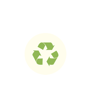 Logo du recyclage vert