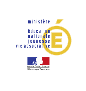 Logo du ministère de l'éducation nationale, de la jeunesse et de la vie associative