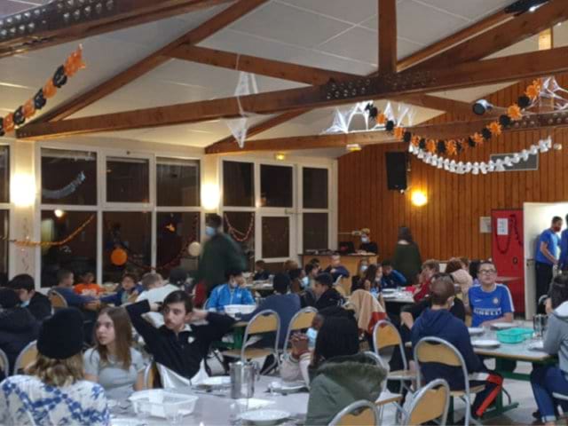 Soirée d'Halloween durant la colo de vacances de cet automne