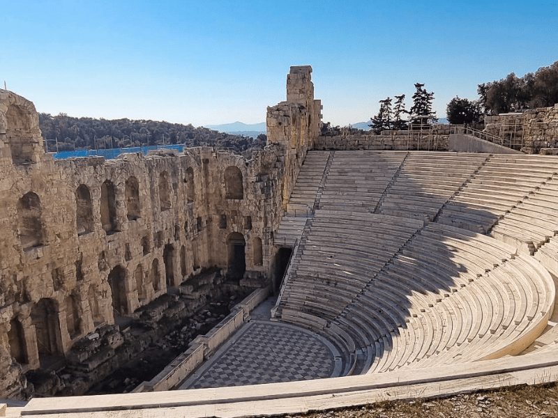 Colonie de vacances en Grèce cet hiver pour ados avec visites de monuments antiques incontournables