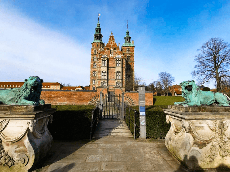 Visite de chateau au Danemark en colo de vacances cet hiver