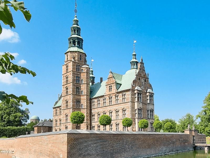 Chateau que les jeunes ont visité cet hiver en comlo au Danemark