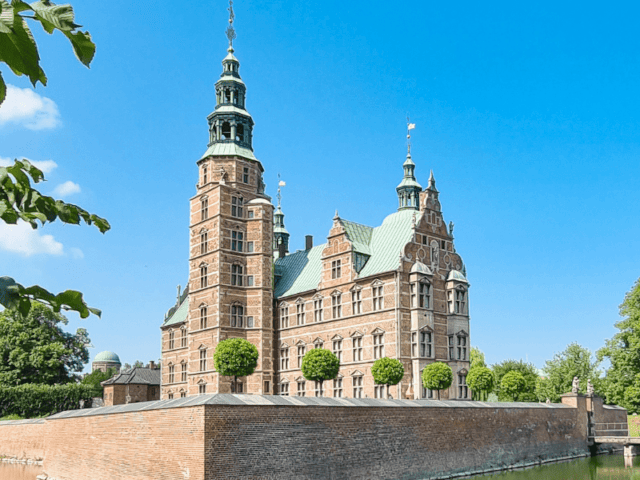 Chateau que les jeunes ont visité cet hiver en comlo au Danemark