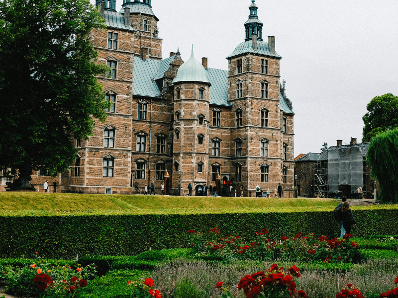 Le château de Rosenborg à Copenhague que les jeunes ont pu visiter durant leur colo de vacances de cet hiver