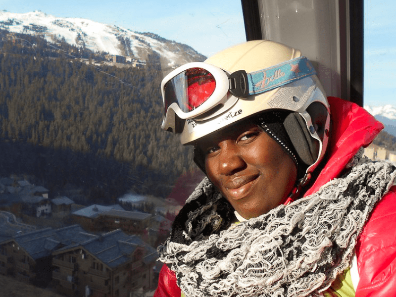 Ado de 14 ans en colo de vacances Chiens de traîneaux et Ski à Font Romeu