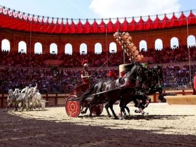 Spectacle colo au Puy du Fou