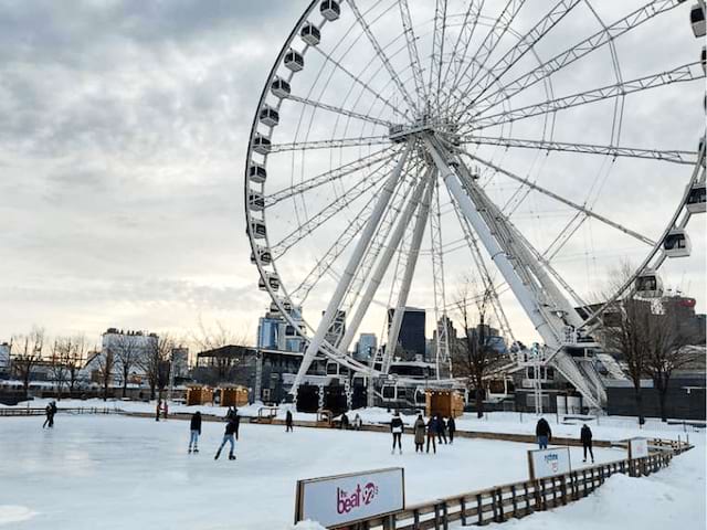 Camp de vacances au Canada à Montreal cet hiver