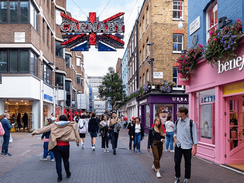 carnaby street london séjour linguistique ados