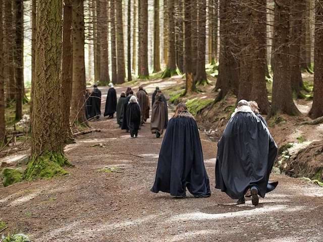 Balade en foret sur les traces du tournage de Game of Thrones