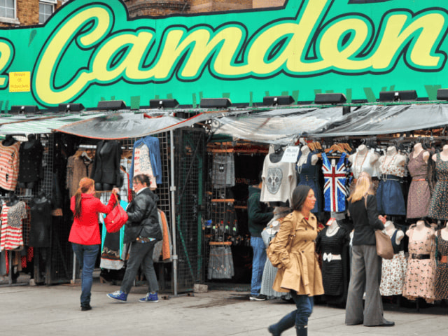 Visite du quartier Camden en colo de vacances à Londres cet hiver