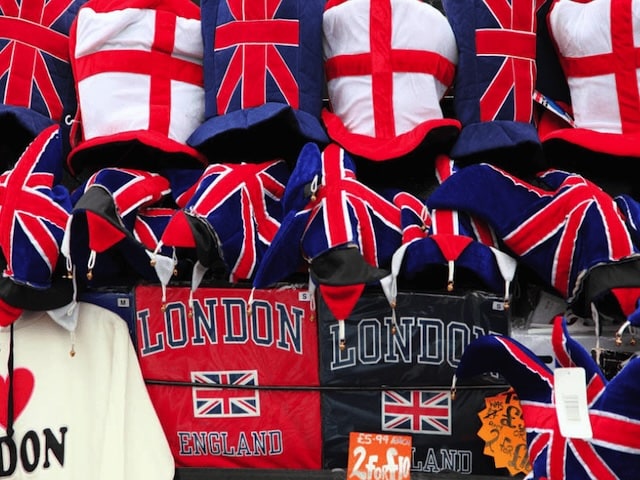 Boutique souvenirs en colo de vacances cet hiver à Londres