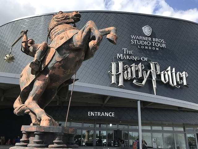 Facade Warner Bros Studio pour avoir des anecdotes sur le tournage d'Harry Potter