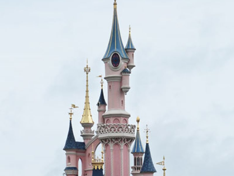 Chateau de Disneyland Paris en colonie de vacances
